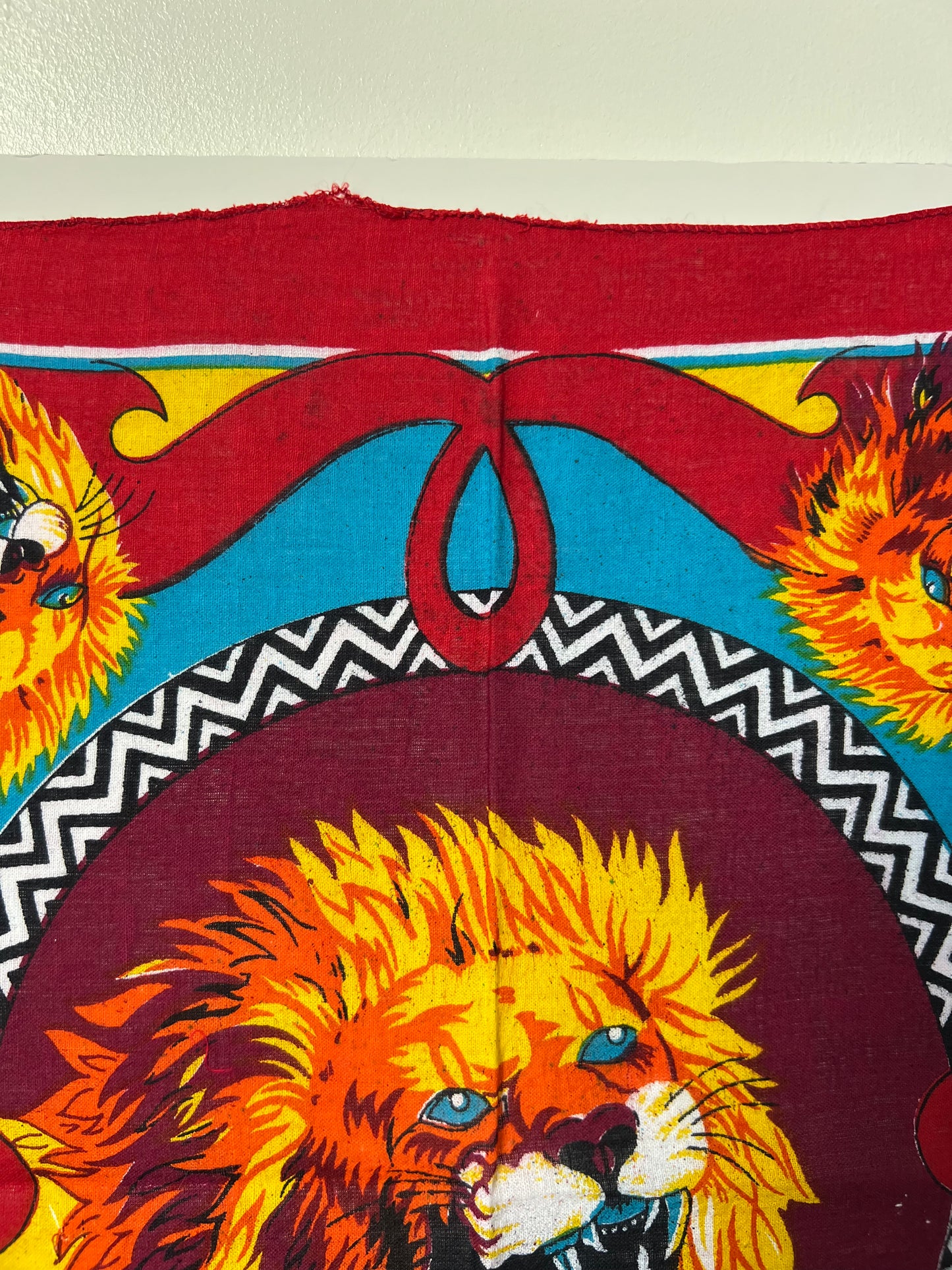 Lion Narnia Print Multicoloured Bandana