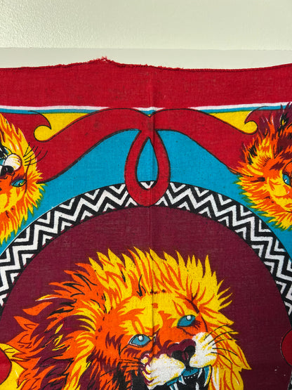 Lion Narnia Print Multicoloured Bandana