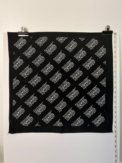 Rock Band Black Bandana