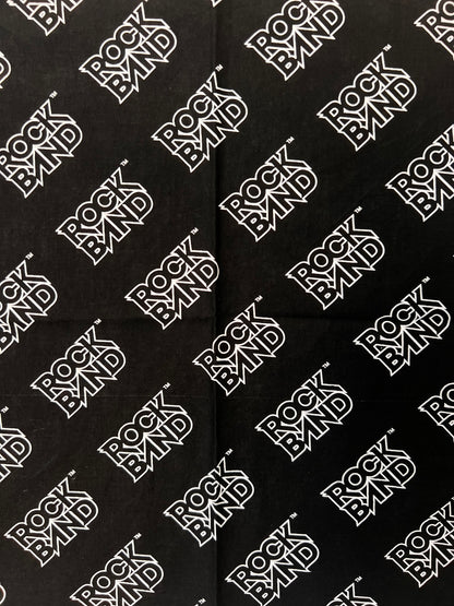 Rock Band Black Bandana