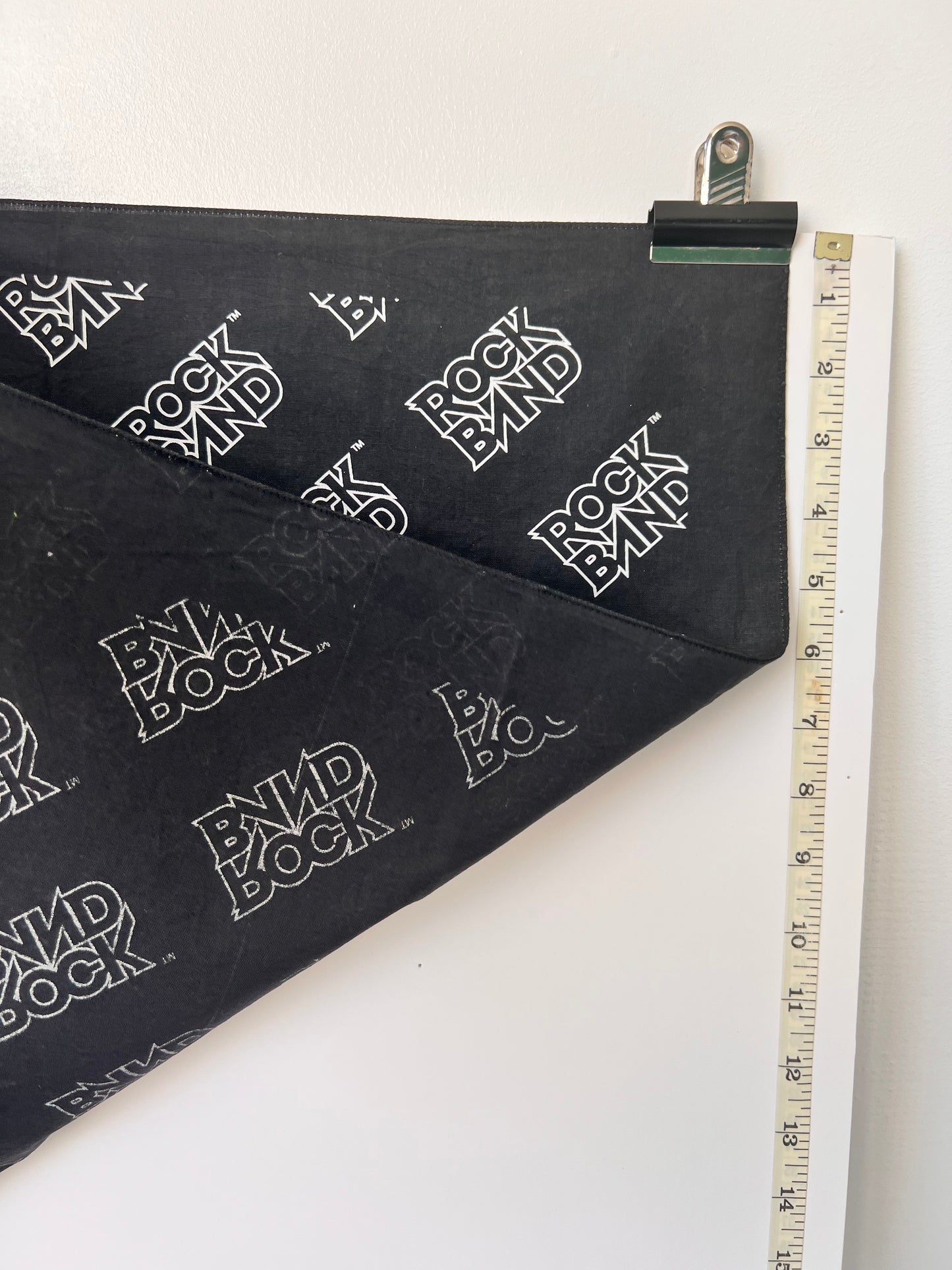 Rock Band Black Bandana