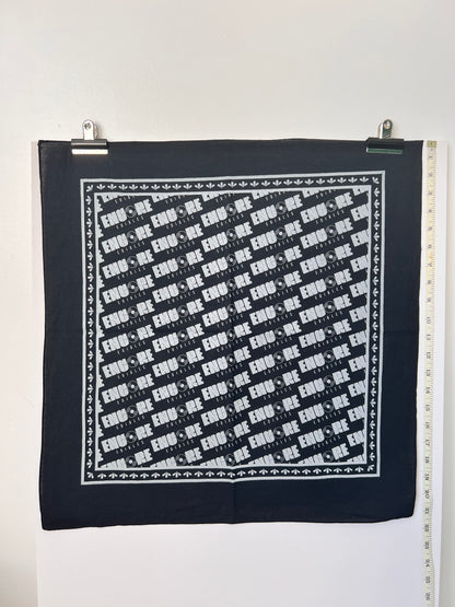 Encore Repeat Logo Black Bandana