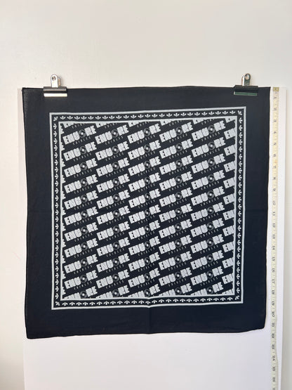 Encore Repeat Logo Black Bandana