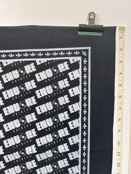 Encore Repeat Logo Black Bandana