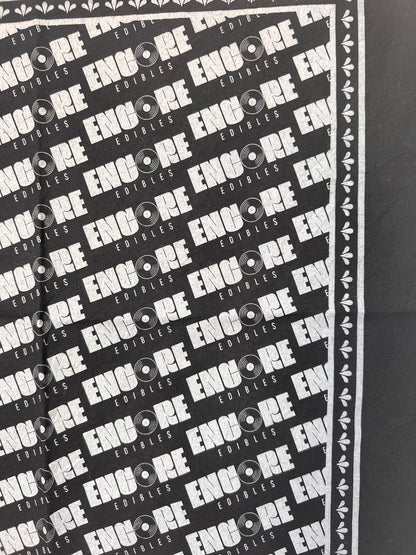 Encore Repeat Logo Black Bandana