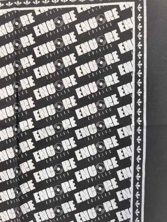 Encore Repeat Logo Black Bandana