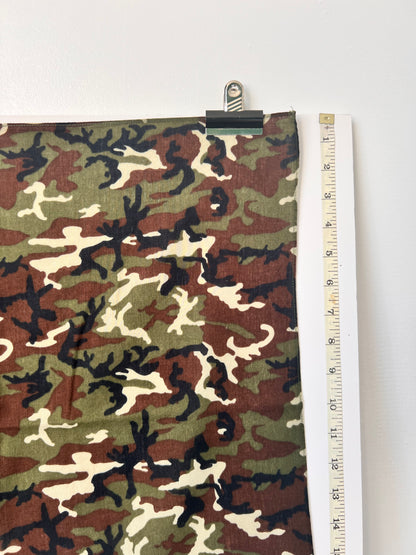Army Camouflage Green & Brown Bandana