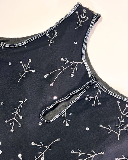 Y2K Beaded Tank Top - Small