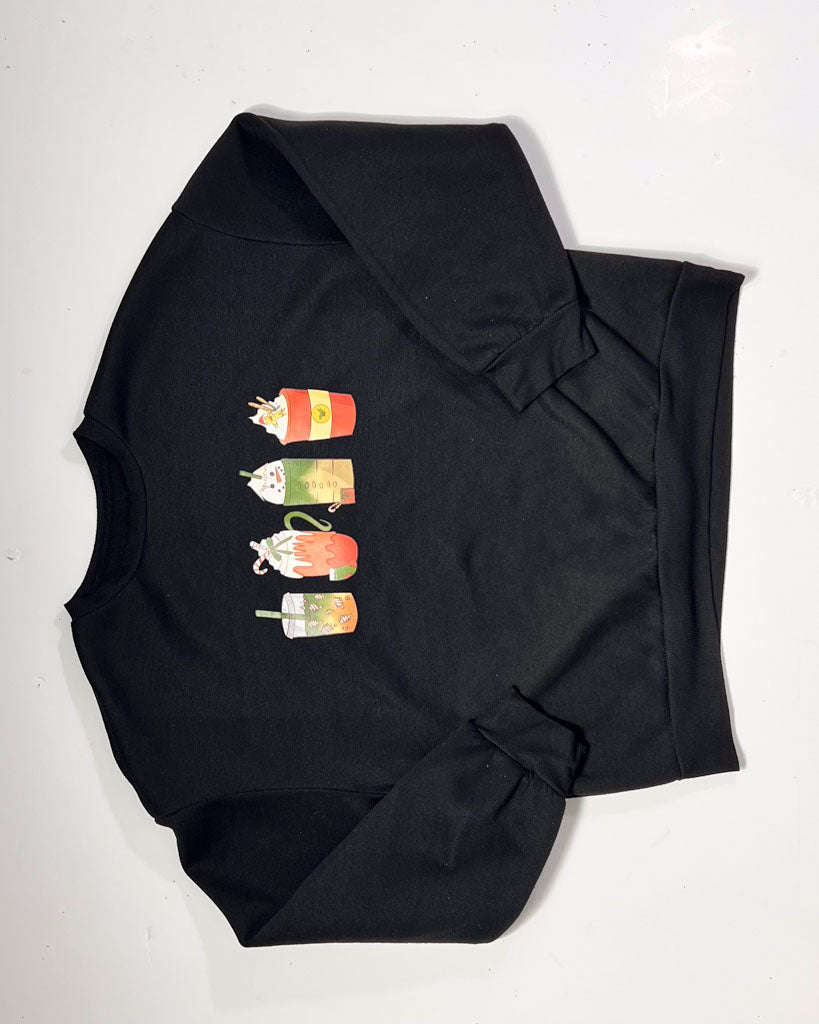 Christmas Drinks Sweatshirt - Large