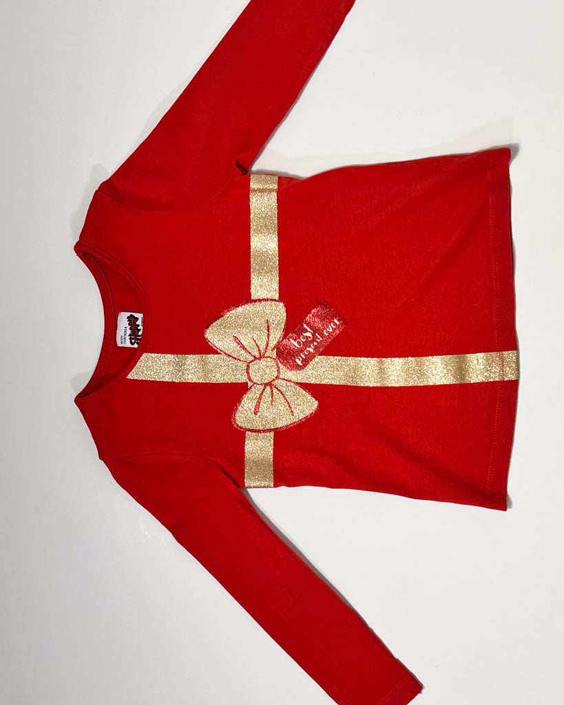 Kid's Best Present Christmas T-Shirt - 4-5 Years