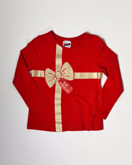 Kid's Best Present Christmas T-Shirt - 4-5 Years