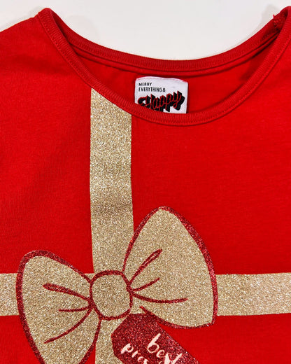 Kid's Best Present Christmas T-Shirt - 4-5 Years