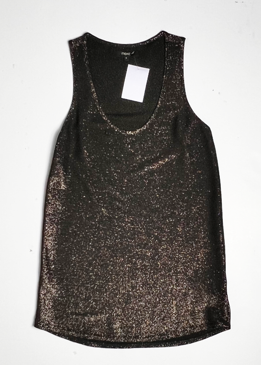 Black Copper Tank Top - UK8