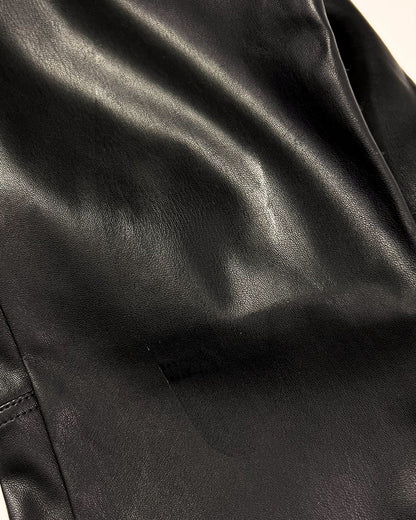 Next Leather Look Trousers - UK8