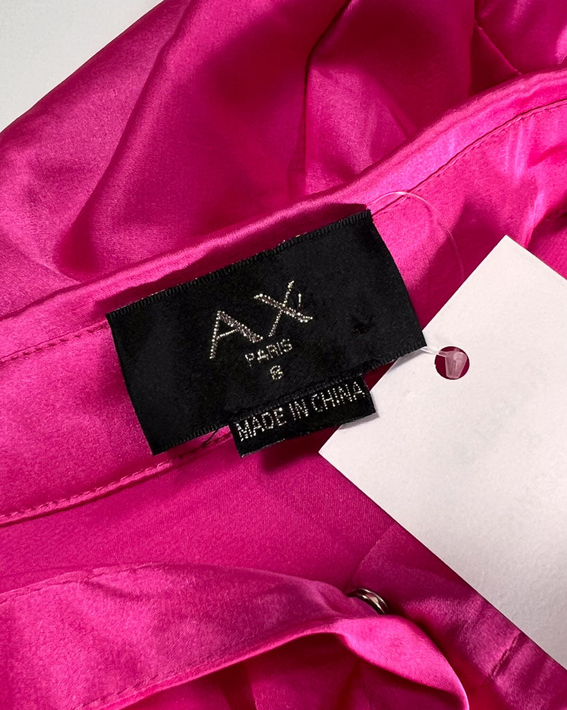 AX Paris Pink Shirt Mini Dress - UK8