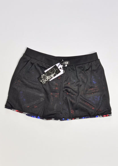 Sequin Union Jack Shorts