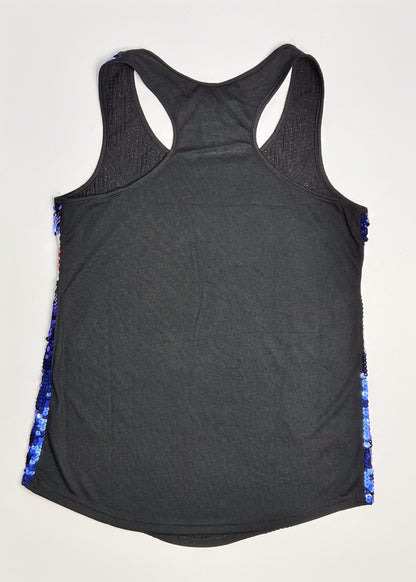 Union Jack Sequin Tank Top