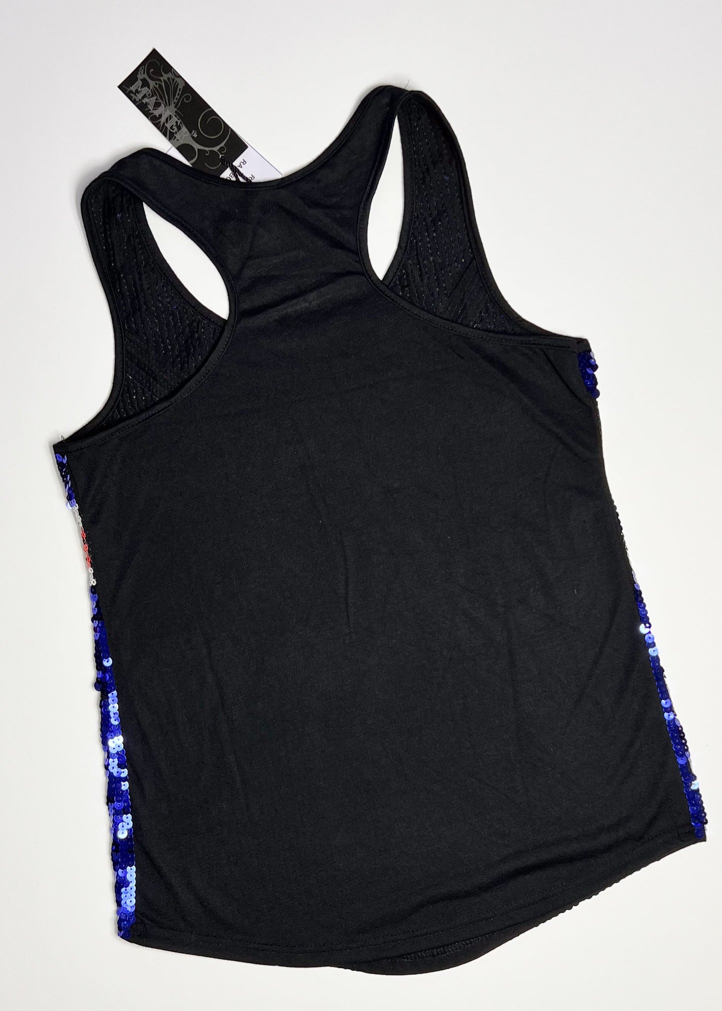 Union Jack Sequin Tank Top