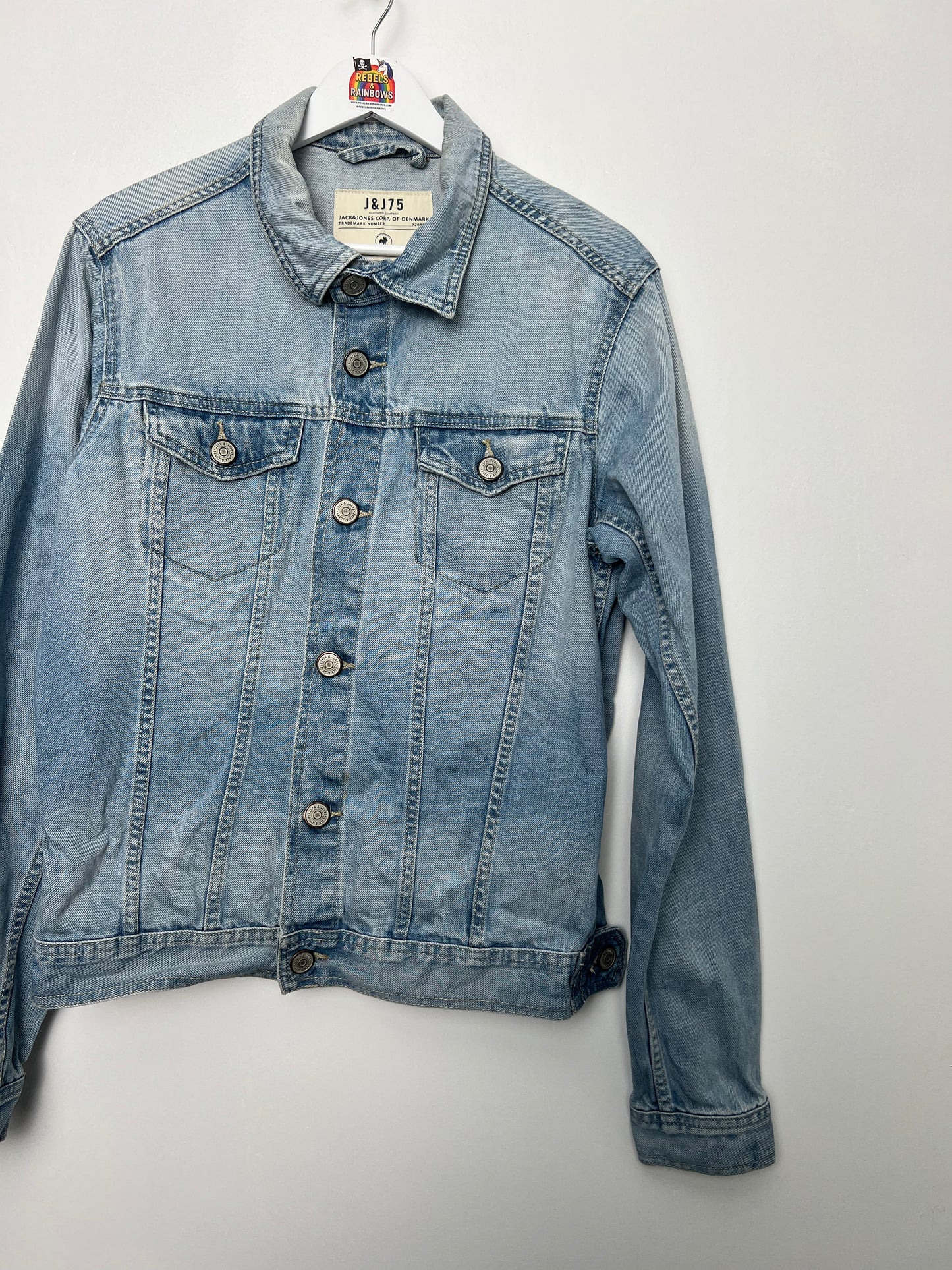 Jack & Jones Light Blue Denim Jacket - Medium