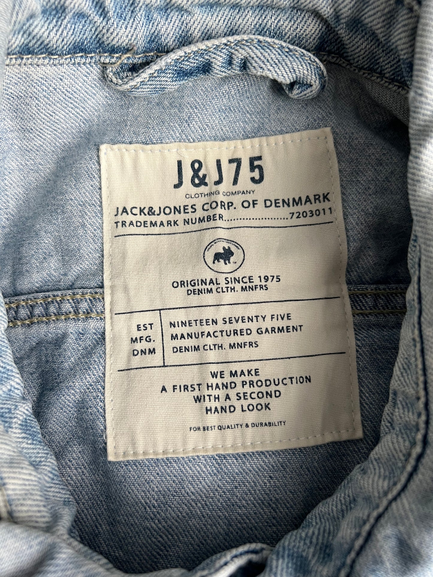 Jack & Jones Light Blue Denim Jacket - Medium