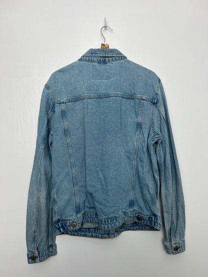 Jack & Jones Light Blue Denim Trucker Jacket - Medium