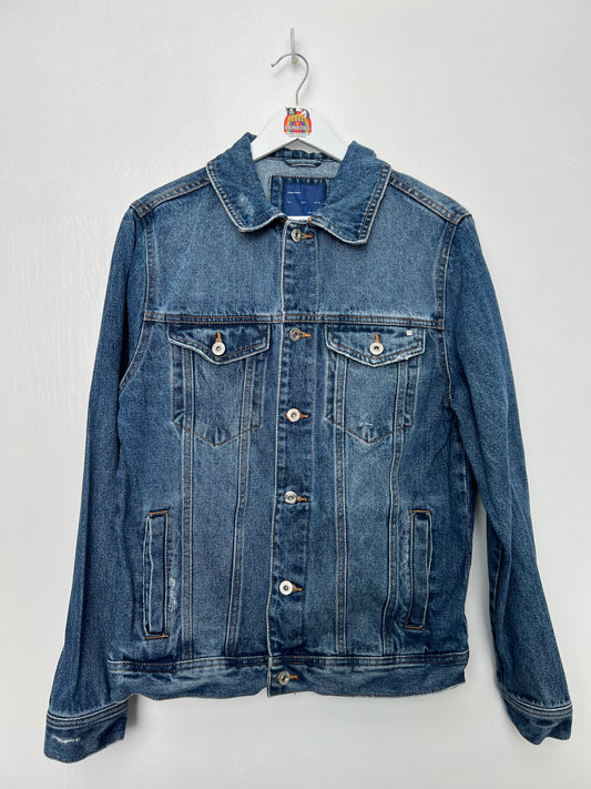 Mid Blue Zara Man Denim Jacket - Medium