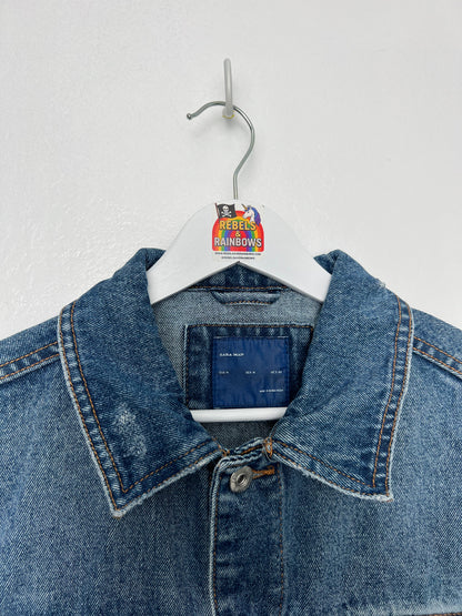 Mid Blue Zara Man Denim Jacket - Medium