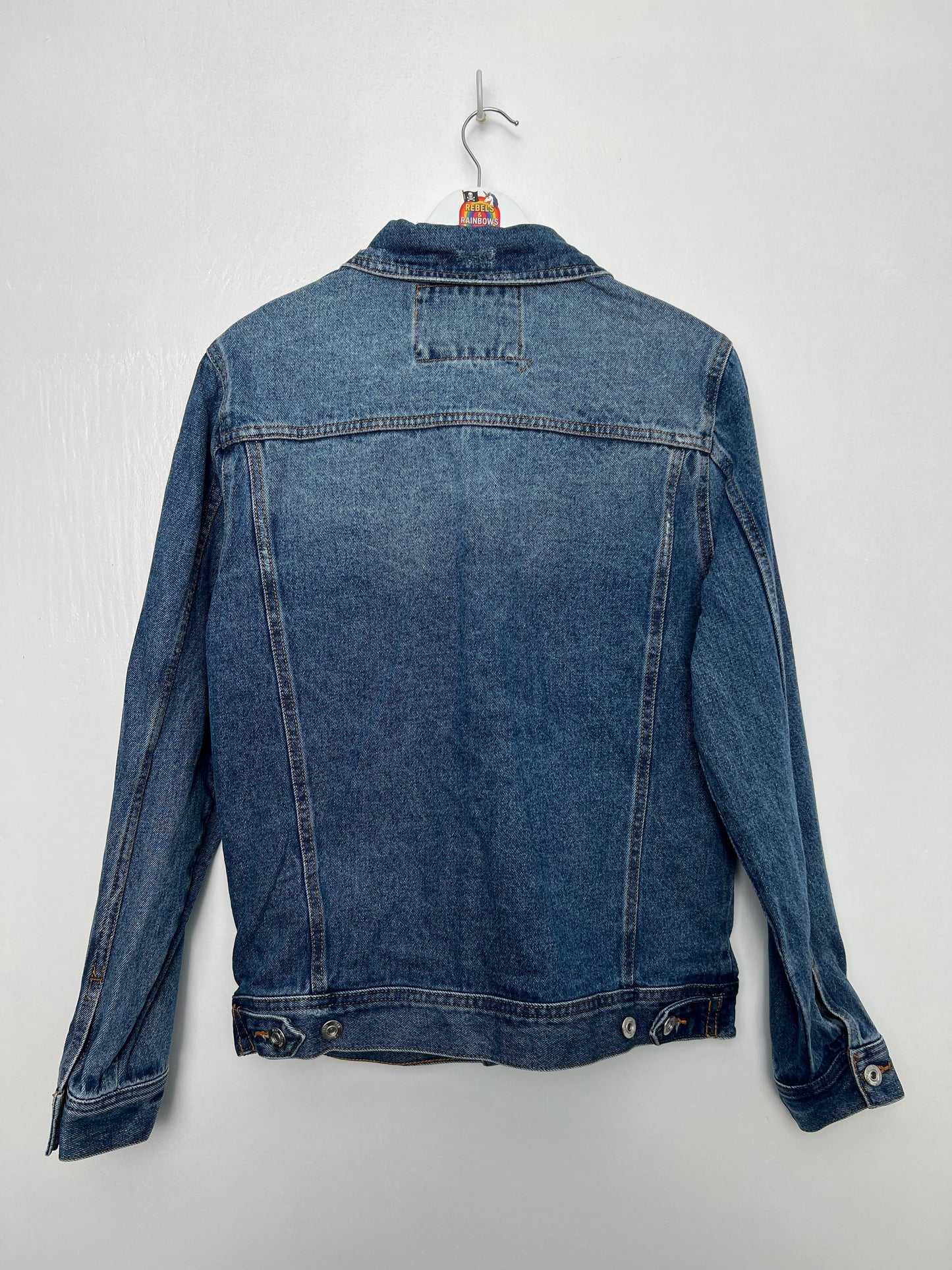 Mid Blue Zara Man Denim Jacket - Medium