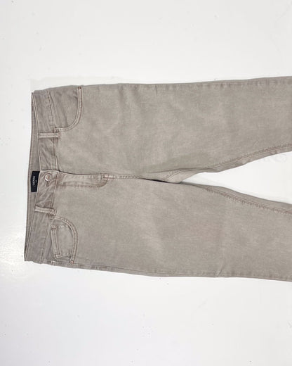 Stone Raw Hem Denim Skinny Jeans - UK 12