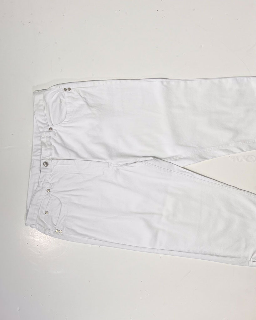 White Denim Pedal Pushers - UK10