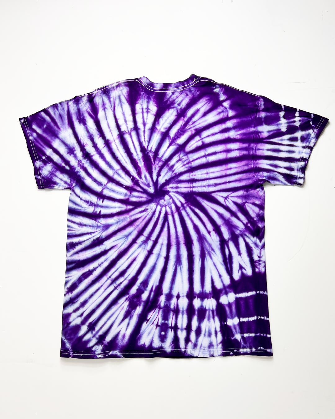I Funk Every Friday Purple Tie-Dye T-Shirt - Large