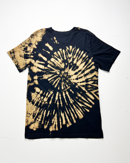 Steven Rhodes Caring For Your Demon Cat Graphic Tie-Dye T-Shirt - Medium