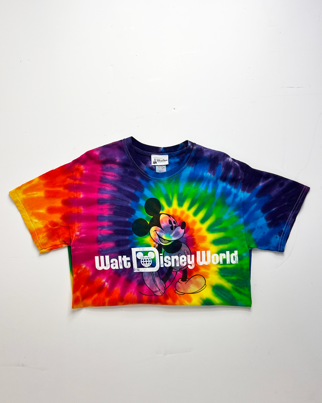 Walt Disney World Rainbow Tie-Dye T-Shirt - Medium