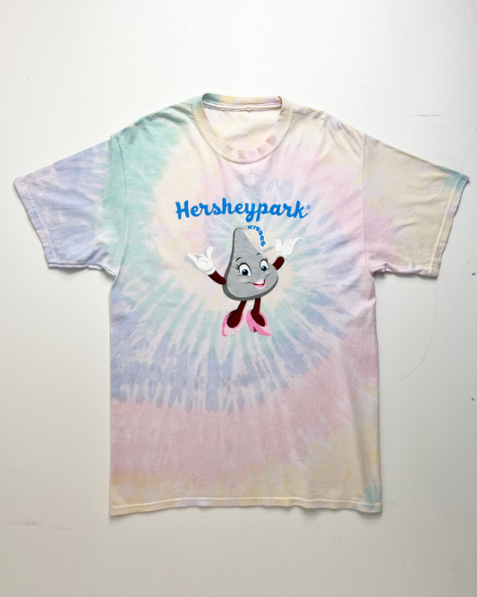 Hershey Kisses Pastel Tie-Dye T-Shirt - Medium