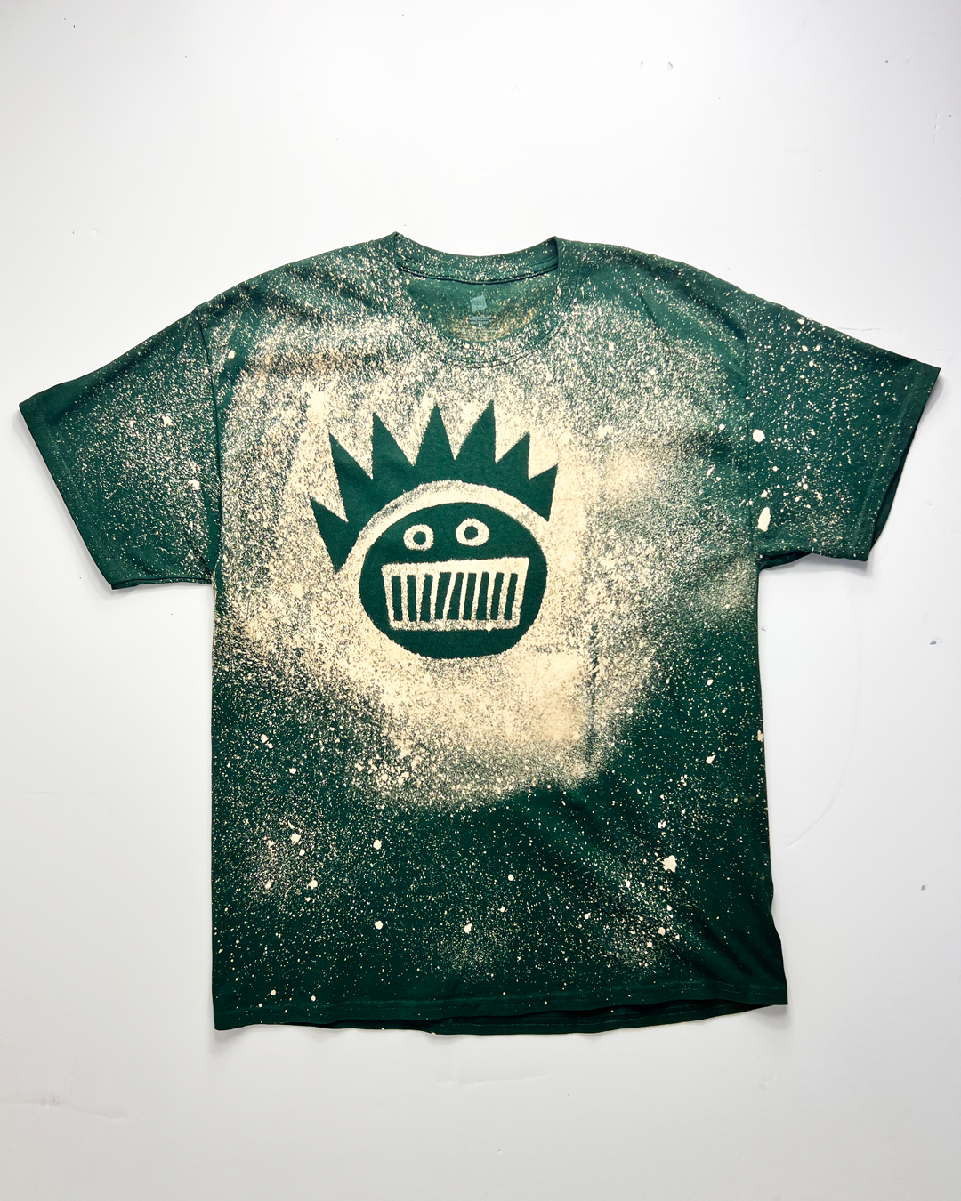 Castaway Wilson Green Tie-Dye T-Shirt - Large