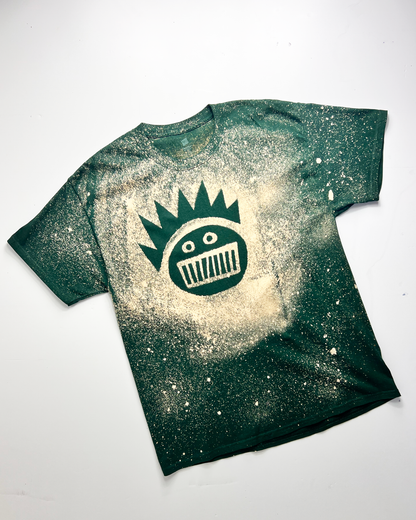 Castaway Wilson Green Tie-Dye T-Shirt - Large
