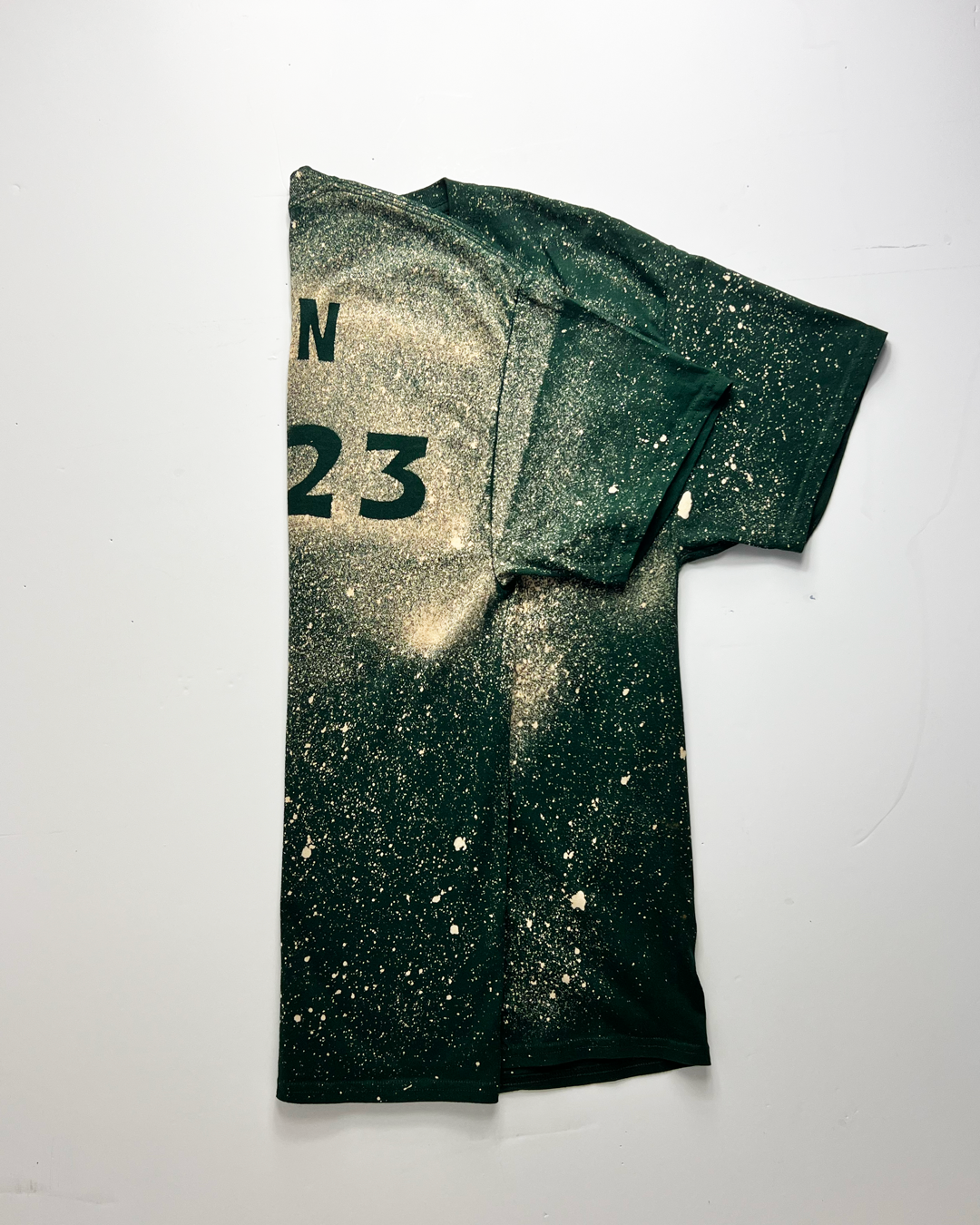 Castaway Wilson Green Tie-Dye T-Shirt - Large