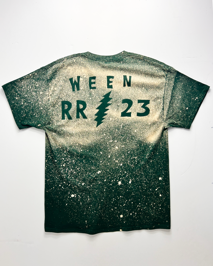 Castaway Wilson Green Tie-Dye T-Shirt - Large