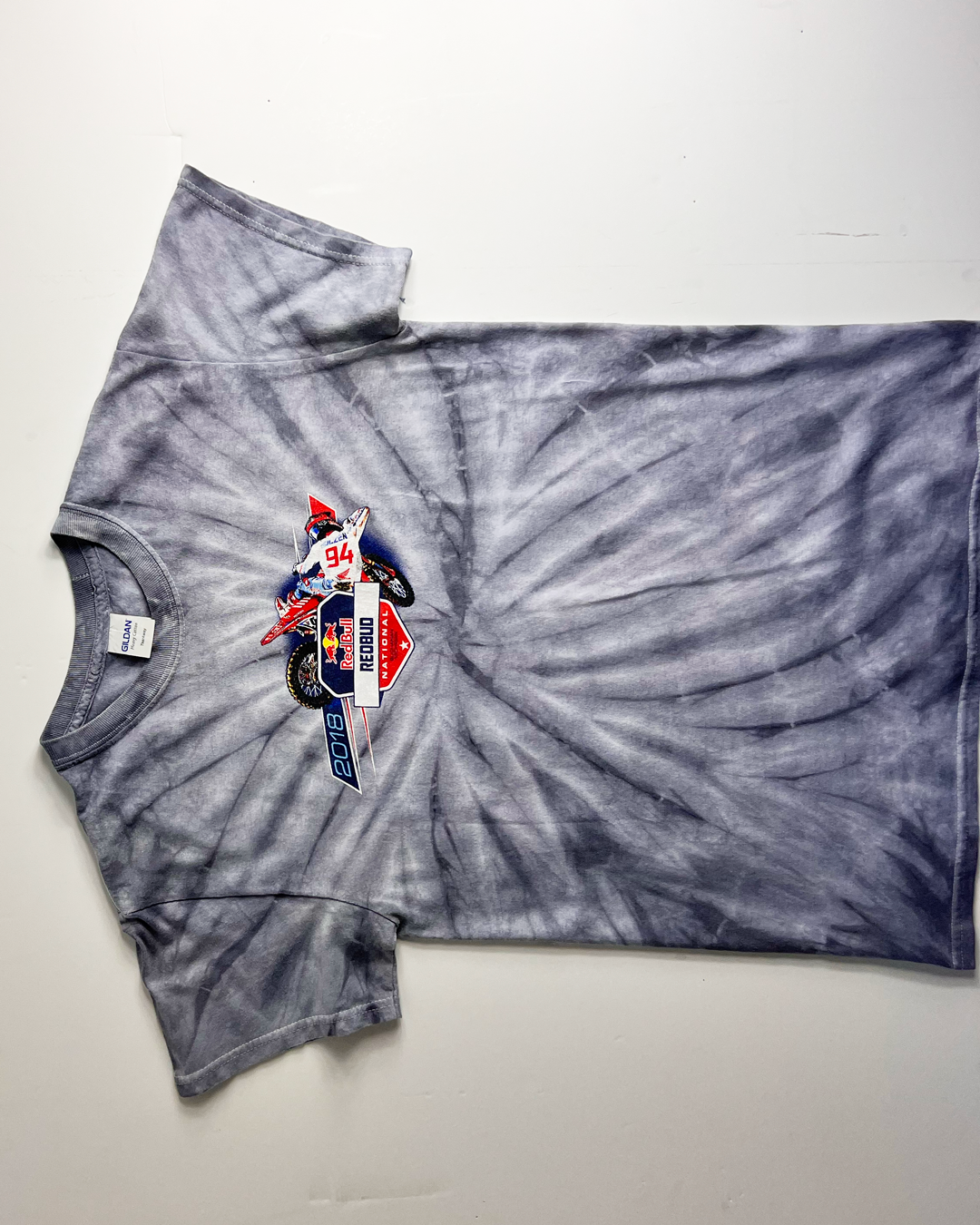 2018 Red Bull Red Bud National Motocross Tie-Dye T-Shirt
