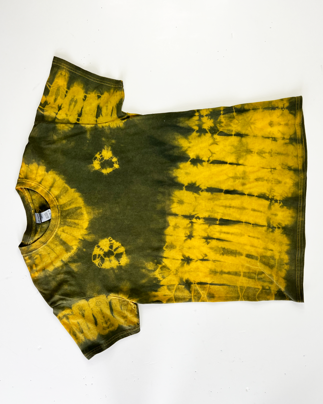 Yellow Ombre Tie-Dye T-Shirt - Medium