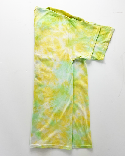 Overstimulated As A MF Slogan Tie-Dye T-Shirt - Medium