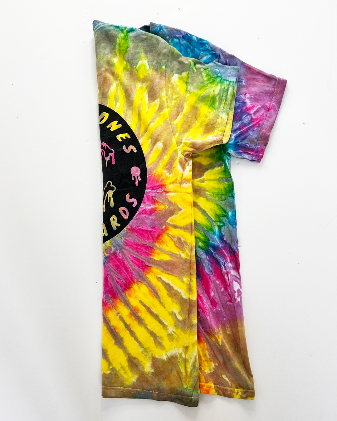 Rubber Bones Rash Guards Tie-Dye T-Shirt - Small
