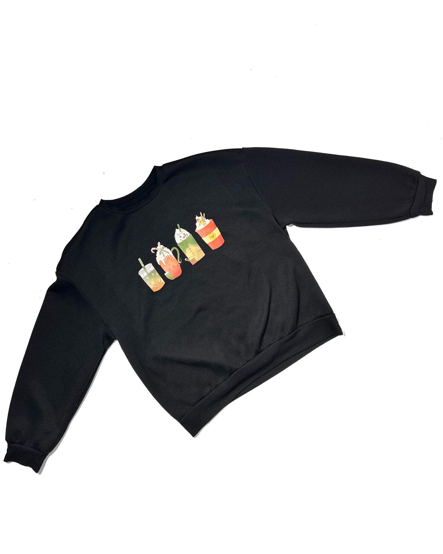 Christmas Drinks Sweatshirt - Large