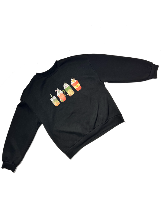 Christmas Drinks Sweatshirt - Large